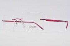 Silhouette Eyeglasses 4474 40 6057 Red, Size 51-19-140 picture