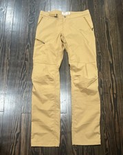 Fjallraven Abisko Hike Lite Trousers Men’s 34 x 34 Tan Ripstop Polyester  picture