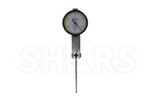 Shars 1.25” White Face Dial Test Indicator .030 0-15-0 .0005” 44mm Long Probe ] picture