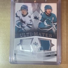 Upper Deck 2025-26 Ultimate Collection Ulti-Mates UTM-CT Celebrini/Toffoli picture