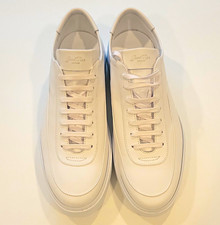 GoodMan Brand Men’s Leather Low-Top Lace-Up Sneakers White US 14 picture