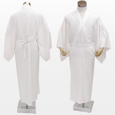 Japanese Men's Traditional Kimono inner under wear Long Full Juban White JAPAN picture