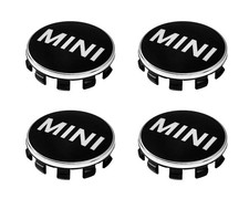 4x Alloy Wheel Centre caps for Mini Cooper F series Black 56mm picture
