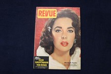 1958 MAY 10 REVUE MAGAZINE - ELIZABETH TAYLOR COVER - GERMAN - E 34483 picture