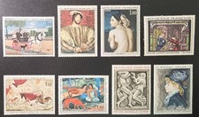 8785 - FRANCE - SCOTT# 1172 - 1175, 1204 - 1207 - MNH - CAT $3.20 picture
