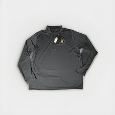 NWT Antigua Colorado Buffaloes CU Men’s XL Black 1/4 Zip Pullover Embroidered picture