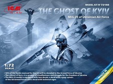 1:72 ICM KIT The Ghost Of Kyiv Mig-29 Ukraina Air For. ICM72140 MMC picture