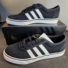 New Adidas Adi Ease Black White Casual Suede Shoes Sneakers [HQ6432] NIB DS picture