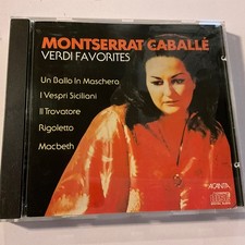 Montserrat Caballé - Verdi Favorites CD 1987 Digital Mastering Classical Acanta picture