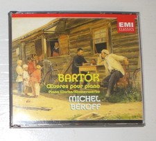 Bartok / Bartók Oeuvres Pour Piano Piano Works Klavierwerke Michel Béroff EMI cd picture