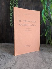 Il Tristano Corsiniano Michele Galasso 1937 Casa Editrice & Le Fonti  picture