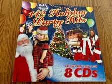 142 Holiday Party Hits with 8 CD's, w/Recipe For Gingerbread Men, Trivia & More picture