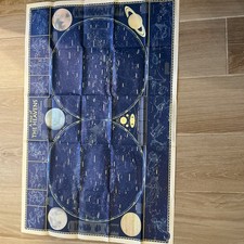 Vintage 1957 National Geographic A Map of the Heavens Star Celestial Poster Char picture
