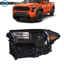 Driver & Passenger Side Headlight Assembly Compatible With Tacoma 2025 picture