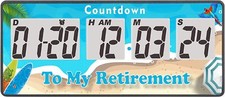 9999 Days Retirement Timer Up To Countdown and Alarm For All of The Big Events picture