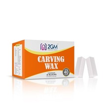 Dental Carving Paraffin Wax 200g 40 White Blocks for Modeling Sculpting picture