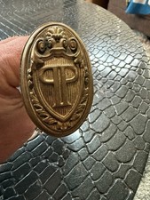 Original Antique The Plaza Hotel NYC Cast Brass 