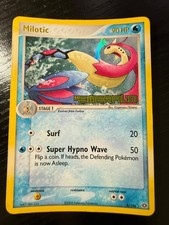 Pokemon TCG Milotic Emerald 8/106 Reverse Holo Rare STAMPED picture