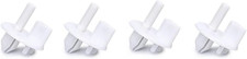 4 Pack 241993101 Refrigerator Shelf Support Clips for Frigidaire - Replaces picture
