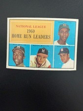 1961 Topps NL Home Run Leaders #43 picture