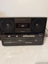 National Panasonic SG-J555 Record Player Cassette Radio Boombox Portable Stereo picture