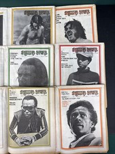 Rolling Stone 1969 Lot 6 Issues Chuck Berry Miles Davis CSNY Bob Dylan Vintage picture