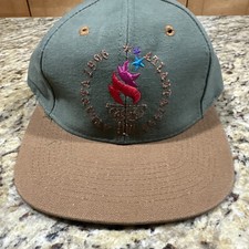 Vintage 1996 Atlanta Olympics Eastport Hat Adjustable Strapback Baseball Cap Cpx picture