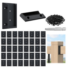 40 Pcs Deck Railing Brackets Connectors for 2X4 Wood Post WT11 picture