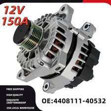 440811140532 150A Alternator Direct Fit Hyundai Santa Fe Sport Kia Optima 2.4L picture