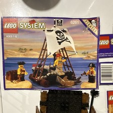 LEGO System Pirates 6261 Raft Raiders Vintage 1992 78 pcs box picture