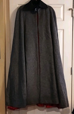 Vintage Mid 20th Century West Point Cadet Dress Cape, Wool Cape (Military) picture