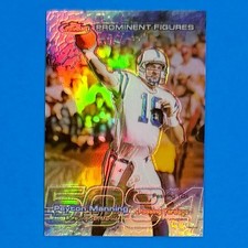 1999 Topps Finest Peyton Manning Prominent Figures Refractor #PF6 SN 562/5084 picture