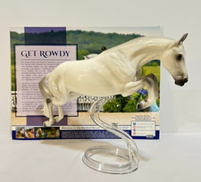 Breyer 2024 Glossy Get Rowdy #9317 Customer Appreciation Bristol Grey Jumper EUC picture