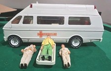 VTG 1970s Tonka Rescue Van Ambulance Pressed Steel 19