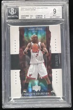 2003-04 Upper Deck Exquisite Collection #19 Lamar Odom /225 BGS 9 picture