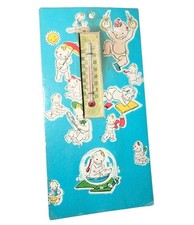 Vintage 1960's Advertising Baby Infant Service Thermometer Wall Mount picture