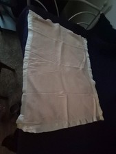 Vintage 1940s Esmond Slumberest  pastel pink baby blanket satin border 43x30 picture