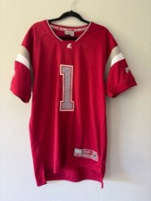 Washington State Cougars Football Jersey WSU Wazzu Colosseum vtg Mens Medium picture