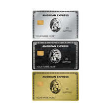 Custom AMEX Card Skin (3-Pack) Gold, Platinum, Black | Personalized Name L-Chip picture
