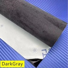 Self Adhesive Faux Suede Fabric Wrap Film Sticker Stretch DIY Car Interior Craft picture