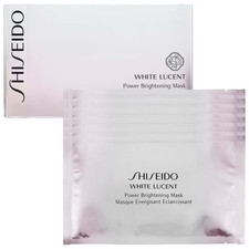 SHISEIDO WHITE LUCENT POWER BRIGHTENING MASK 27ML x 12 SHEETS SH10447 NO BOX picture