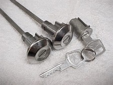 Restored Door & Ignition Locks With NOS Keys 1956 Dodge Plymouth DeSoto Chrysler picture