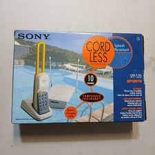 VTG SONY 10 Channel Cordless Telephone SPP-S20 Sports Brand New in Box picture