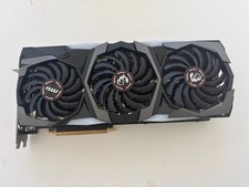 GeForce RTX 2070 Super Gaming X Trio MSI Video Card - Parts or Repair Only picture