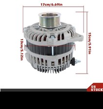 12V 130A Alternator For 2006-16 Nissan Altima/Maxima/Murano/Quest 3.5L V6 11341N picture