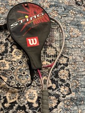 Wilson HOPE Pink Breast Cancer Awareness Tennis Racquet w/ Original Cover picture