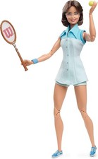 Barbie Inspiring Women Series Billie Jean King Collectible Doll, Approx. 12-in, picture