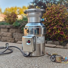 InSinkErator SS100-28 1HP Commercial Garbage Disposal w/ Water Solenoid & Cord picture