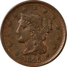1845 Large Cent picture