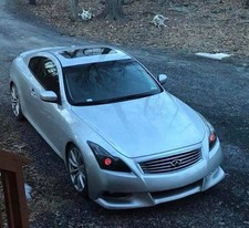 Fits 2008-2015 Infiniti G37 Q60 Coupe Projector Headlights Black RGB picture